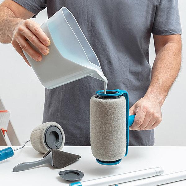 Anti-drip paint rollers Roll n paint Innovagoods set of 5 