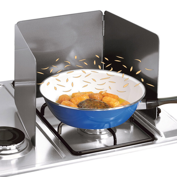 Μεταλλικό αναδιπλούμενο προστατευτικό τηγανίσματος εστίας CS-002 