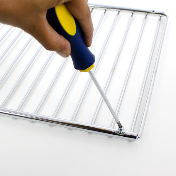 Ανοξείδωτη επεκτεινόμενη σχάρα φούρνου 33-61 εκ. 