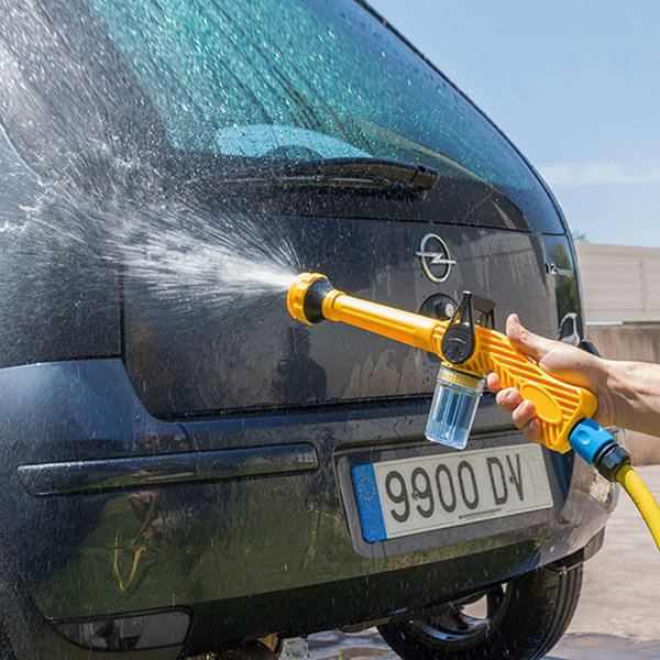 Πιστόλι νερού πίεσης 8 σε 1 με δοχείο InnovaGoods 