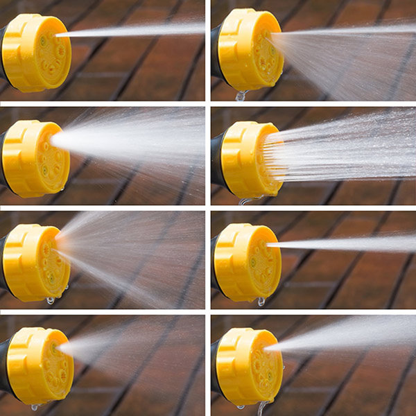 Πιστόλι νερού πίεσης 8 σε 1 με δοχείο InnovaGoods 