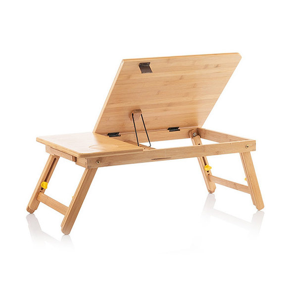 Bamboo folding side table 53,50x34x27 cm 