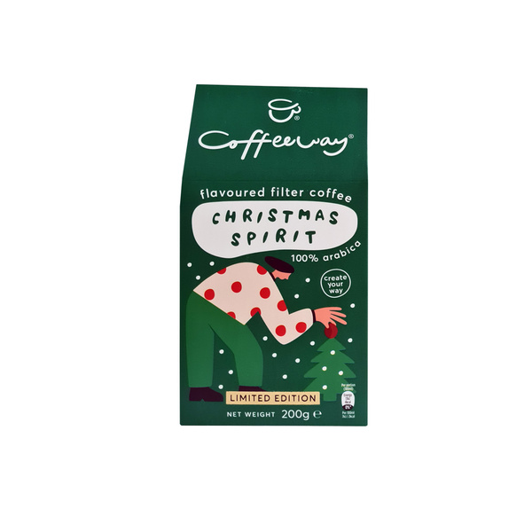 Αρωματικός καφές φίλτρου Coffeeway συσκευασμένος Αρωμα Χριστουγέννων 200 γρ. 