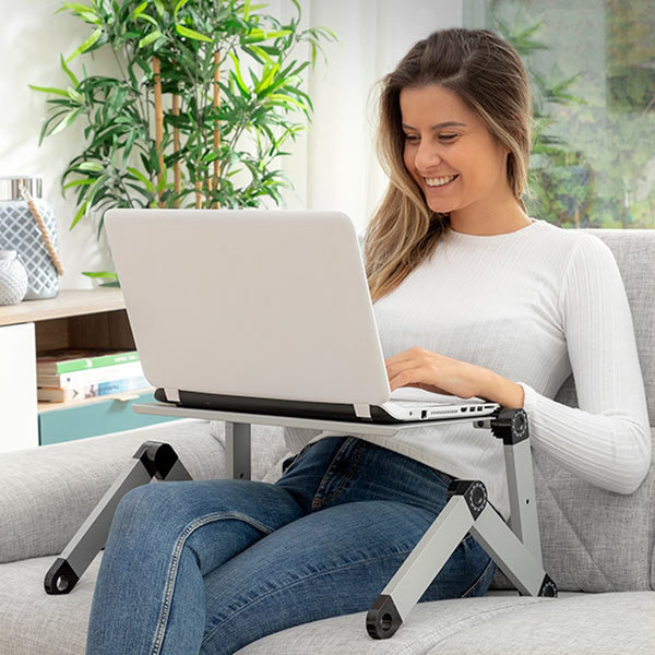 Adjustable multi-position laptop table Omnible InnovaGoods 