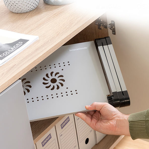 Adjustable multi-position laptop table Omnible InnovaGoods 