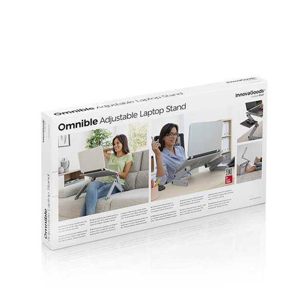 Adjustable multi-position laptop table Omnible InnovaGoods 