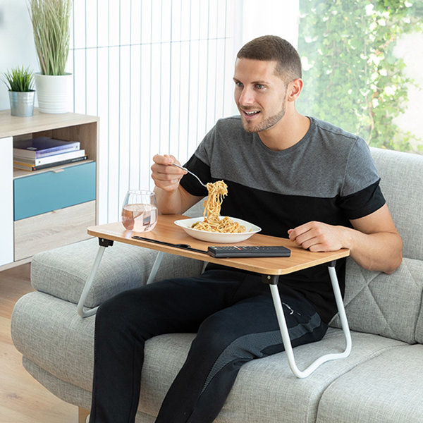 Mutlifunctional foldable side table InnovaGoods 