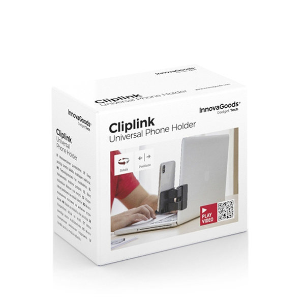 Βάση συσκευών πολλαπλών θέσεων γκρι Cliplink InnovaGoods 