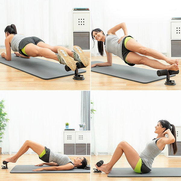 Sit-up bar for abdominals with suction pad Core Up InnovaGoods 