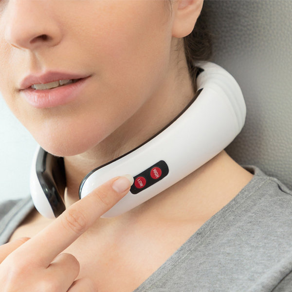 Electromagnetic neck & back massager InnovaGoods 