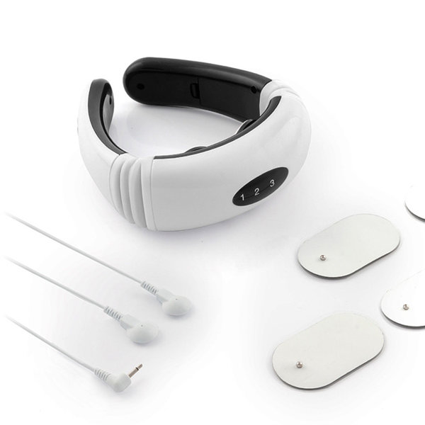 Electromagnetic neck & back massager InnovaGoods 