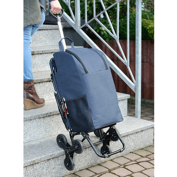 Τροχήλατο καρότσι με κάθισμα 65x36,5x103 εκ. 