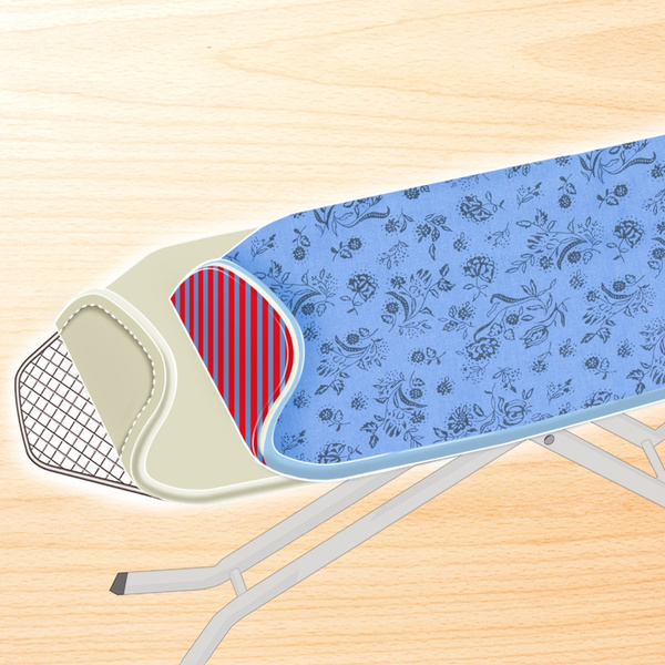 Ironing board cover ceramic coating Flower 126x41 cm 