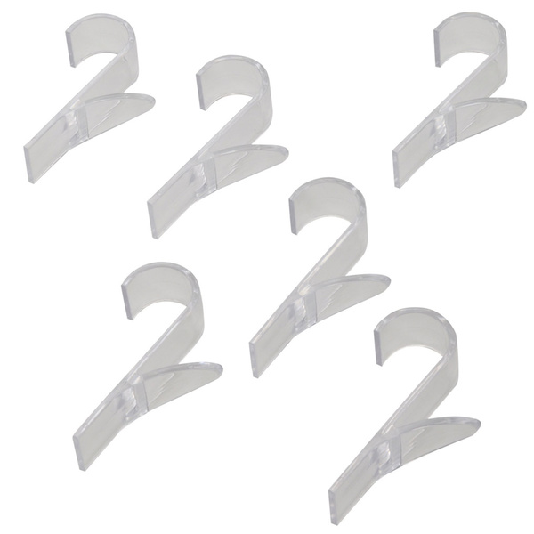 Διάφανα άγκιστρα καλοριφέρ 6 τεμ. 