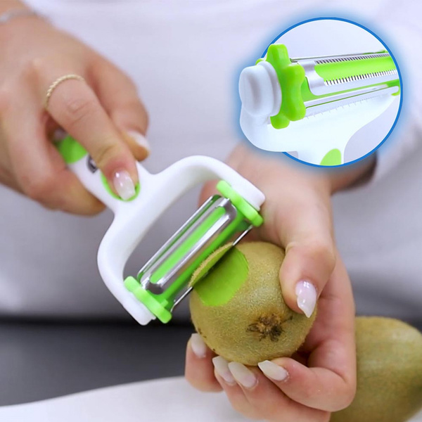 Αποφλοιωτής με 3 λεπίδες Click n Peel HomeVero HV-PL.10 