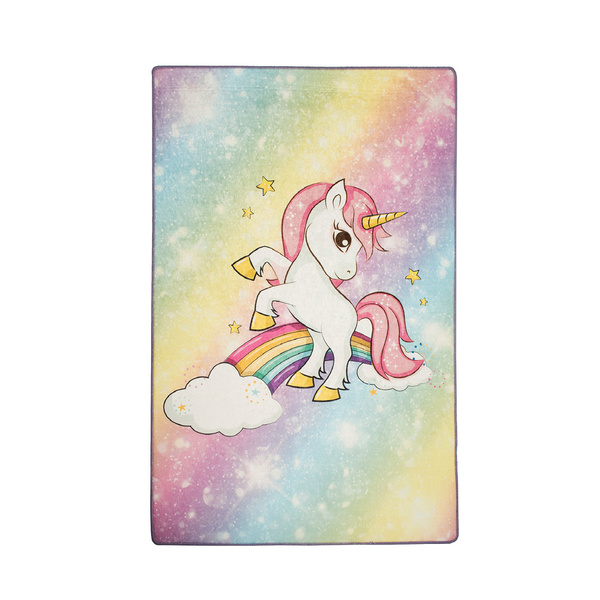 Carpet Unicorn 100% Velvet fabric 140x190 cm 