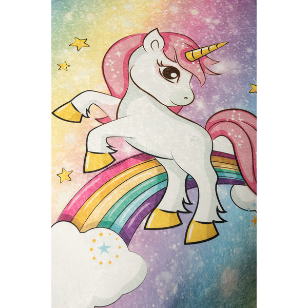 Carpet Unicorn 100% Velvet fabric 140x190 cm 