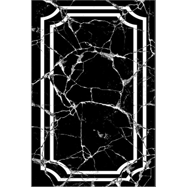 Carpet ELS2350 - 5 Black 100% Velvet fabric 