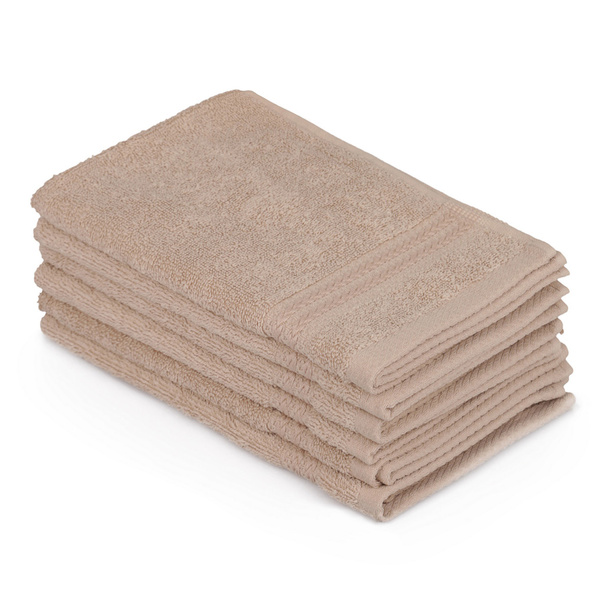 Πετσέτα χεριών σετ 6 τεμ. Rainbow 100% Βαμβάκι Γκρι 30x50 εκ. 