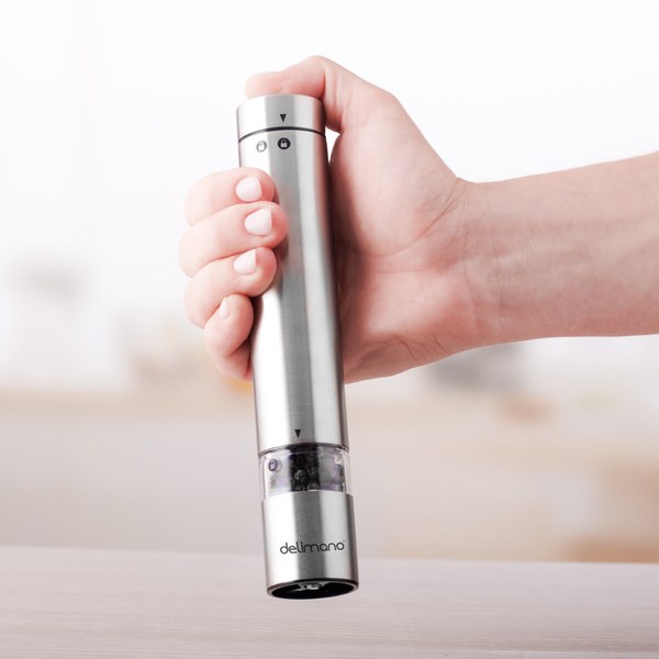 Ηλεκτρικός μύλος για αλάτι ή πιπέρι Delimano Dolcevita 