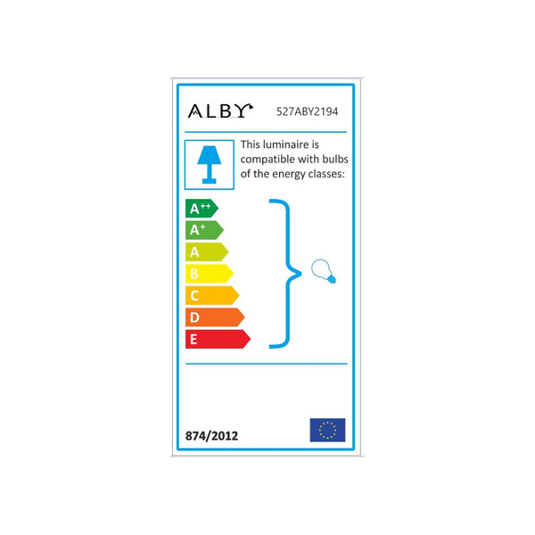 Πορτατίφ μέταλλο Salihini-MR-624 Λευκό Μαύρο Δ: 35 εκ. E27 100 W 527ABY2194 