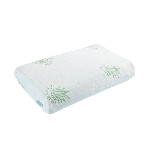 Height / Firmness adjustable neck support pillow + pillow case 60x40x12 εκ. 