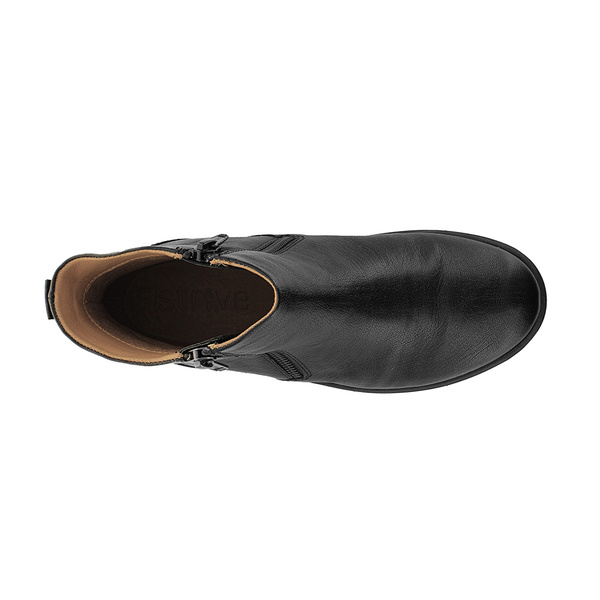 Strive Δερμάτινα μποτάκια Bamford II Μαύρο 