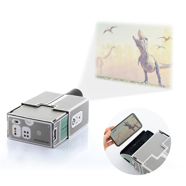 Vintage projector for smartphones Lumitor InnovaGoods 21-31,5x9,7x18 cm 