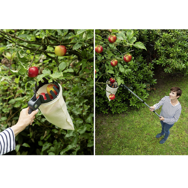 Εργαλείο κοπής & περισυλλογής καρπών δέντρων με τηλεσκοπικό κοντάρι 