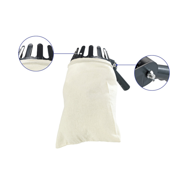 Εργαλείο κοπής & περισυλλογής καρπών δέντρων με τηλεσκοπικό κοντάρι 