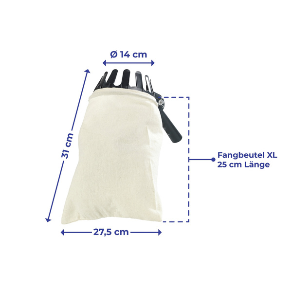 Εργαλείο κοπής & περισυλλογής καρπών δέντρων με τηλεσκοπικό κοντάρι 