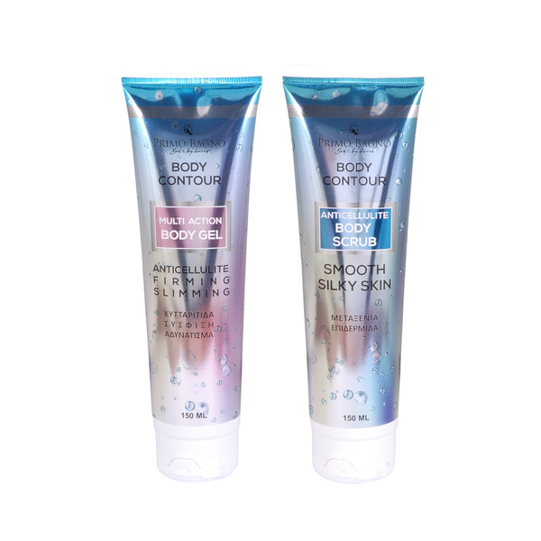 Primo Bagno αντικυτταριτιδικό τζελ 150 ml & αντικυτταριτιδικό scrub 150 ml 