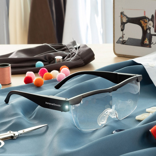 Magnifying glasses with LED Glassoint InnovaGoods 