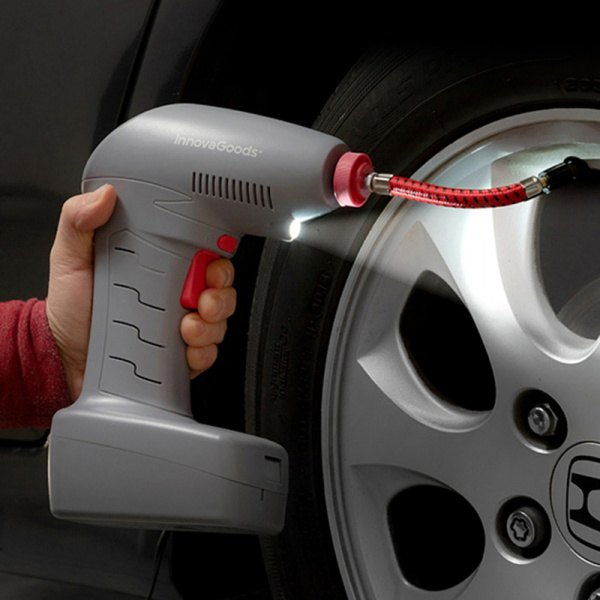 Φορητό κομπρεσέρ αέρα με LED Airpro InnovaGoods 