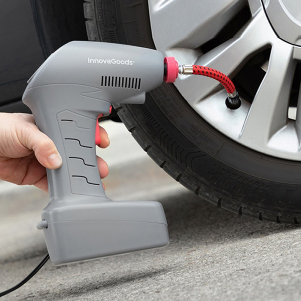 Φορητό κομπρεσέρ αέρα με LED Airpro InnovaGoods 