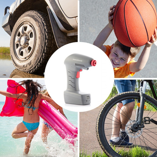 Φορητό κομπρεσέρ αέρα με LED Airpro InnovaGoods 