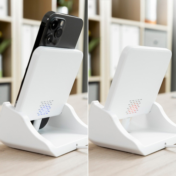 Ασύρματος φορτιστής πολλών θέσεων με βάση στήριξης Pomchar InnovaGoods 