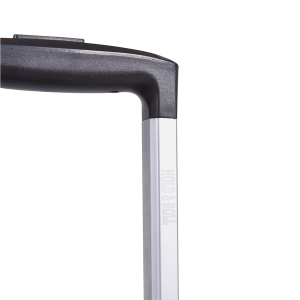 Cabin luggage 4-wheel spinner hard shell Dark Grey 56x40x23 cm 