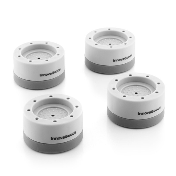 Set of stackable anti-vibration feet Novib InnovaGoods 4 pcs 