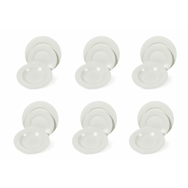 Dinnerware set 18 pcs bone china Galileo 5900414 