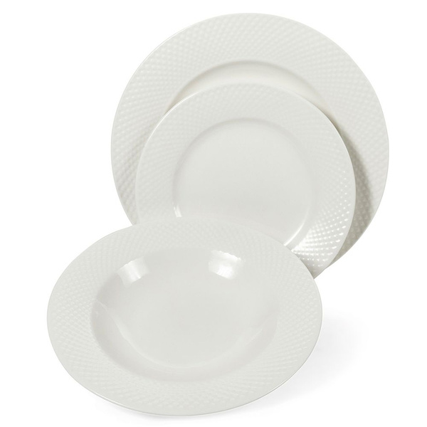 Dinnerware set 18 pcs bone china Galileo 5900414 