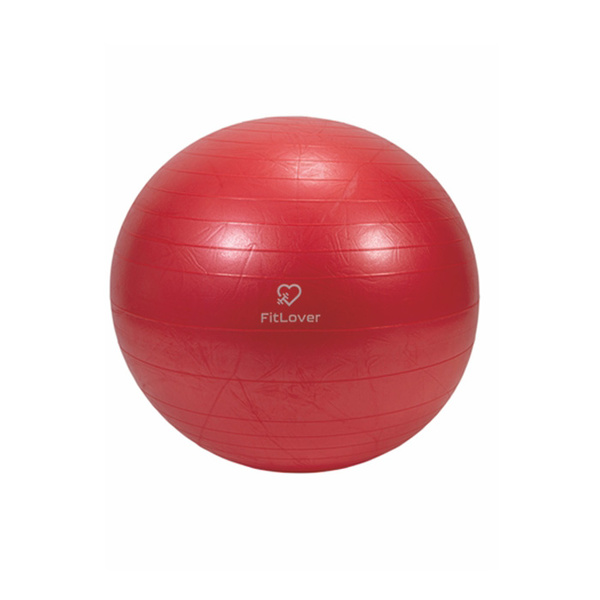 Μπάλα γυμναστικής FitLover 75 εκ. με τρόμπα 5906944 