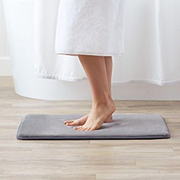 Πατάκι μπάνιου memory foam εκρού Galileo 45x75 εκ. 5905440 