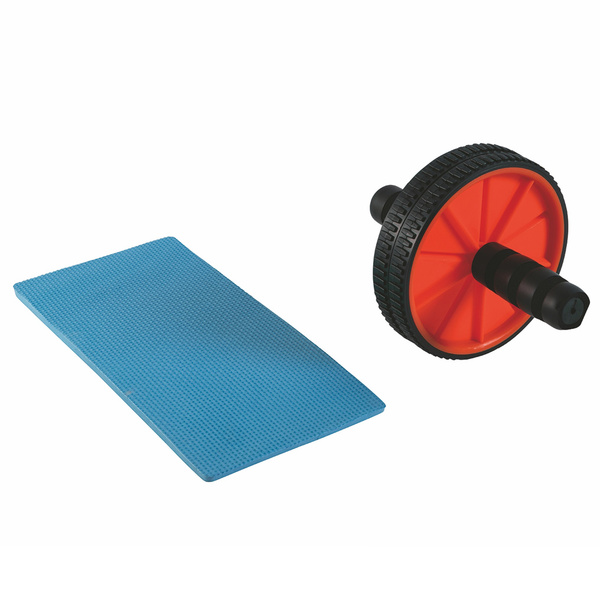 Ρόδα κοιλιακών διάμετρος FitLover 17 εκ. + στρώμα κύλισης 34x16x0,5 εκ. 5906949 