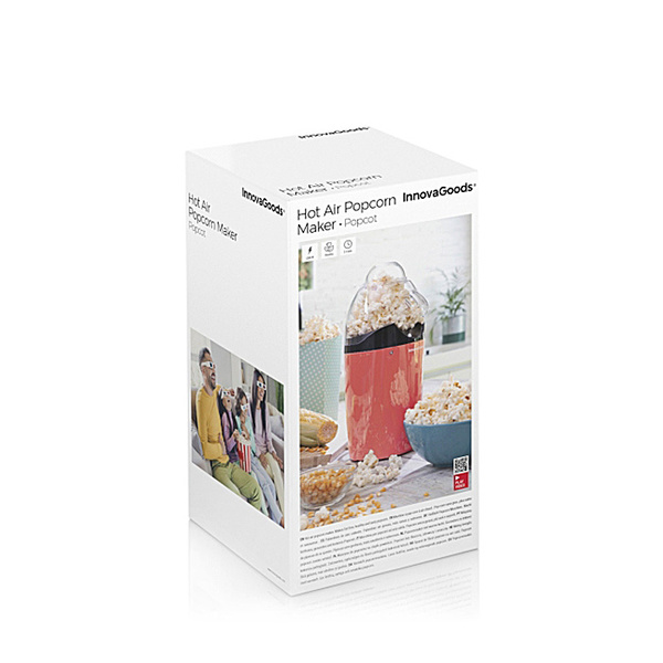 Συσκευή ποπ κορν ζεστού αέρα Popcot InnovaGoods 1200W V0103525 