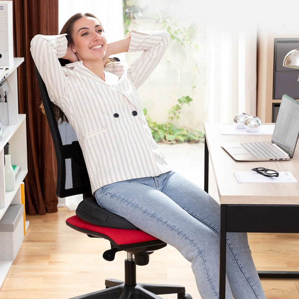 Gel & bamboo charcoal cushion with removable cover Charnut InnovaGoods 