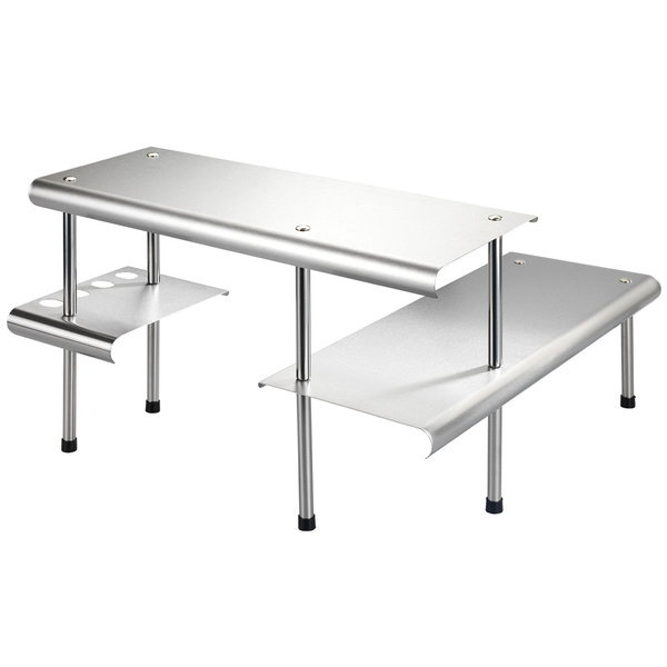 Corner rack Massivo Trio stainless steel 50x50x31 cm 