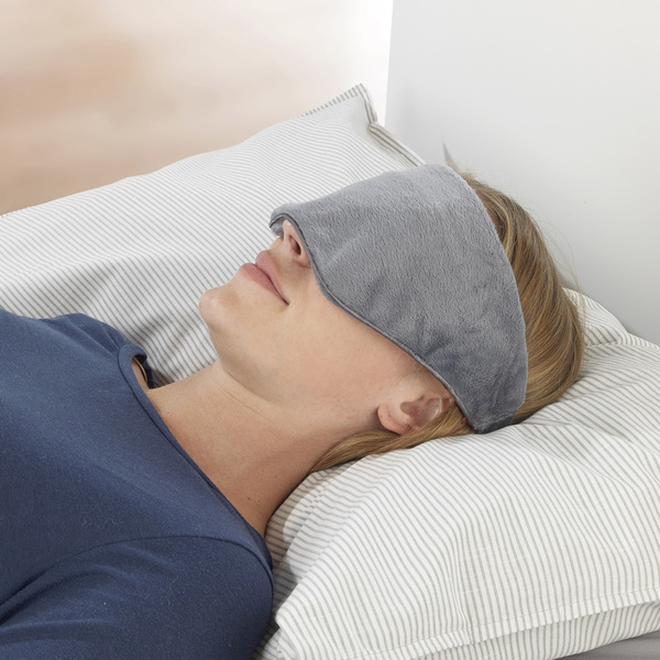 Μάσκα ματιών γκρι 3-σε-1 72x12 εκ. 9948450500 