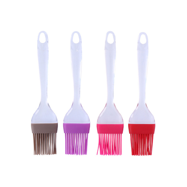 Πινέλο κουζίνας διάφανο πλαστικό άκρο σιλικόνη 21,5x4,5x2 εκ. 557232 