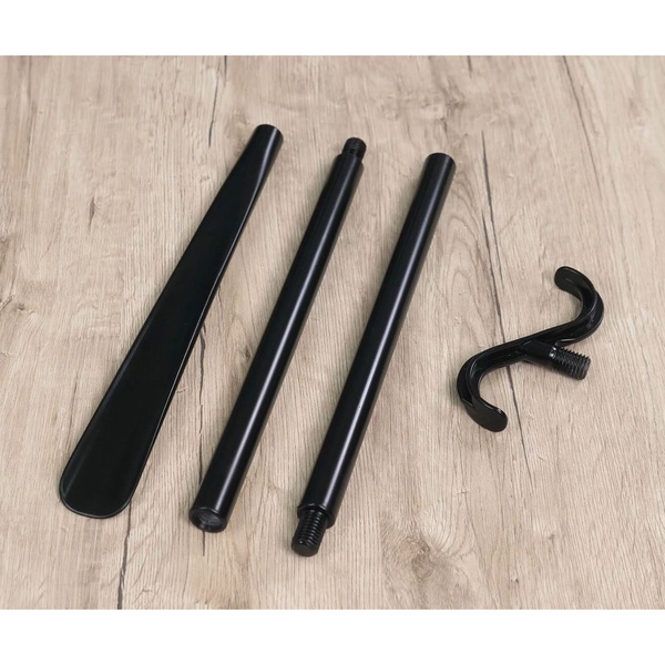 Πτυσσόμενο κόκκαλο με γάντζους για ρούχα Wellys 2-σε-1 035924 